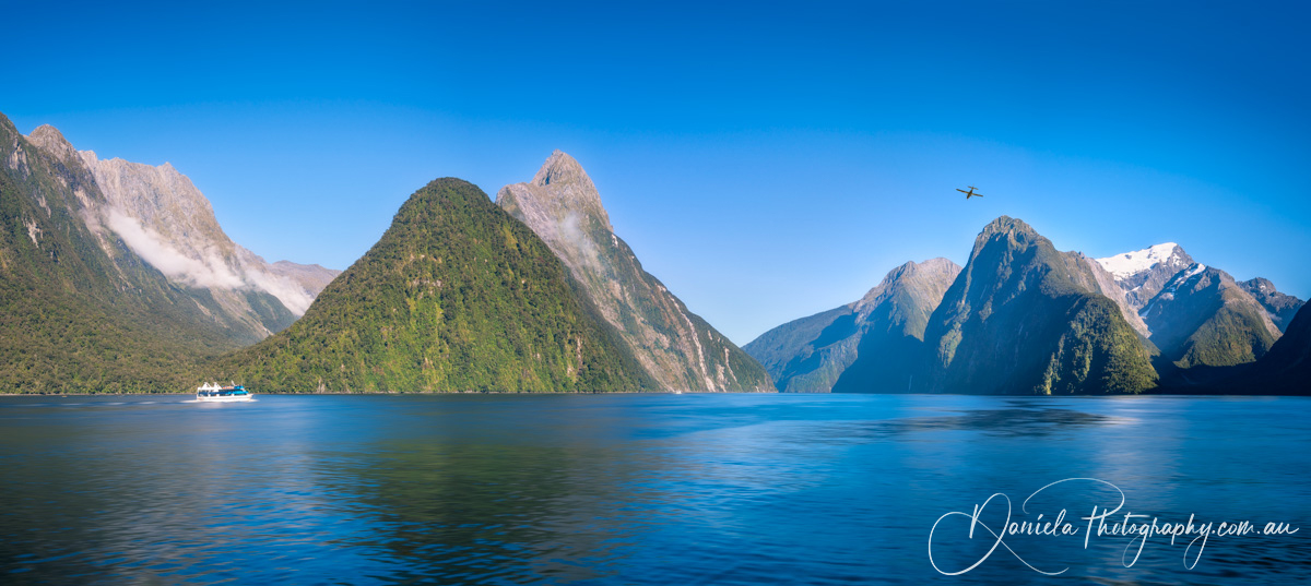 Morning at Freshwater Basin in Milford Sound